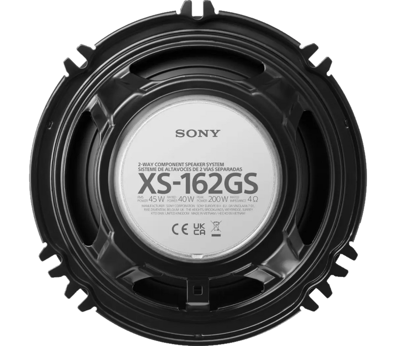 SONY 6.5" (16Cm) Mobile Gs 2-Way Components -XS-162GS
