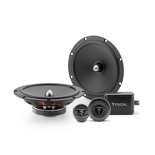 Focal Ase 165 Sauditor Evo 6-1/2" Slim Component Speaker System -ASE165S