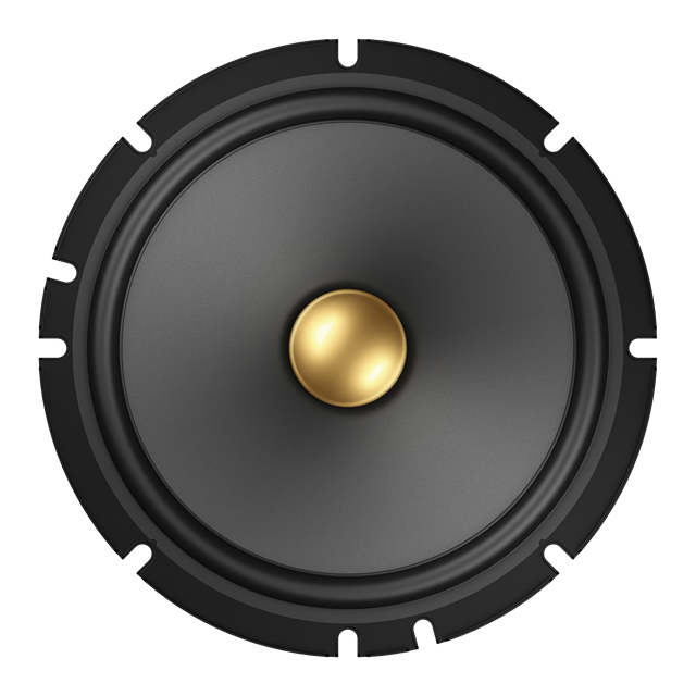 Pioneer A-Series 6.5” 2-Way Component Speakers- TS-A1601C