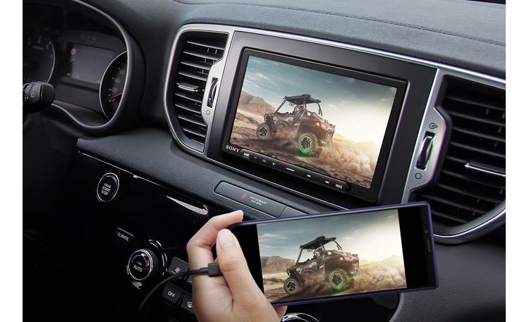 SONY 7" (17.6Cm) Digital Media Receiver With Weblink™Cast -XAV-AX6000