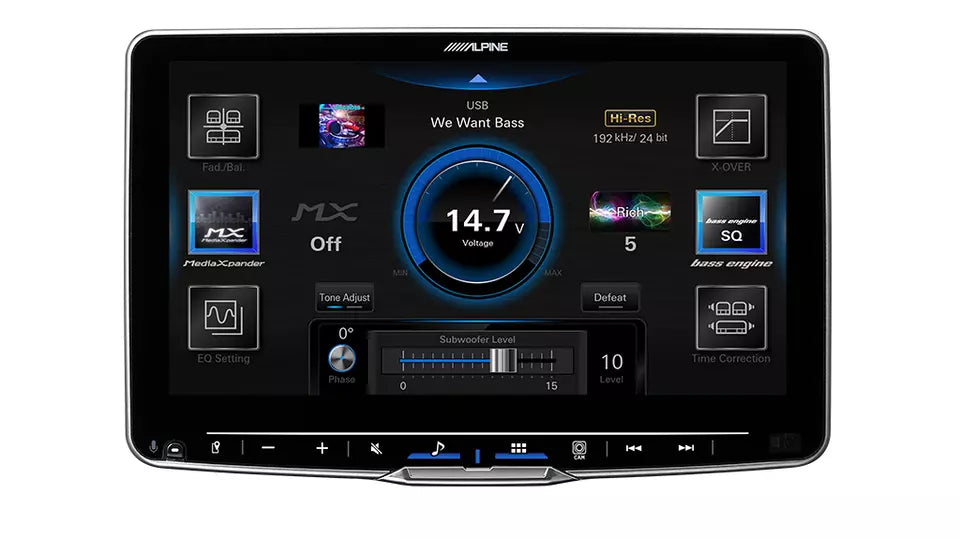 Alpine Hilux N80 3Rd Edition 2020+ - Ilx-F509A Solution-HILUX20-F509A