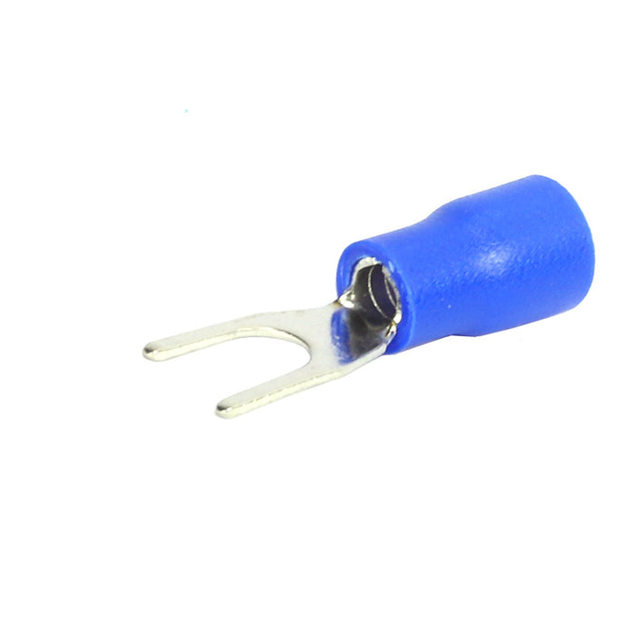 Aerpro APF8B 4.3mm Fork Terminal Blue - 100 pieces