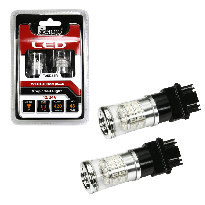 Aerpro T25D48R 48X SMD T25D Wedge (Red)