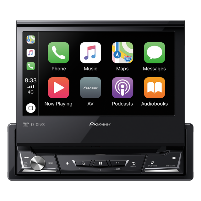 Pioneer Multimedia Flipout Screen With Apple Carplay-AVH-Z7250BT