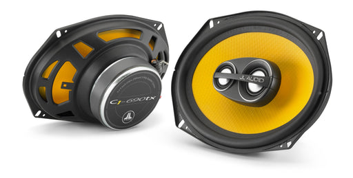 JL AUDIO Coaxial 3-Way Speaker System: 6" X 9" (150 X 230 Mm) Woofer, 1" (25 Mm) Aluminium Dome Tweeter, 0.75" (19 Mm) Aluminium Dome Super Tweeter (Sold As Pair) -C1-690tx
