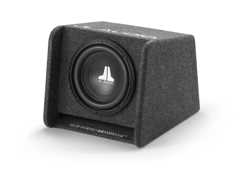 JL AUDIO Single 10W0V3 Basswedge, Ported, 4 Ω -CP110-W0v3