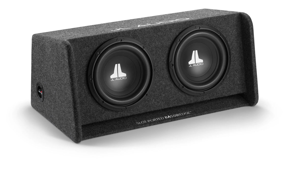 JL Audio Cp210-W0V3 Dual 10W0V3 Basswedge, Ported, 2 Ω