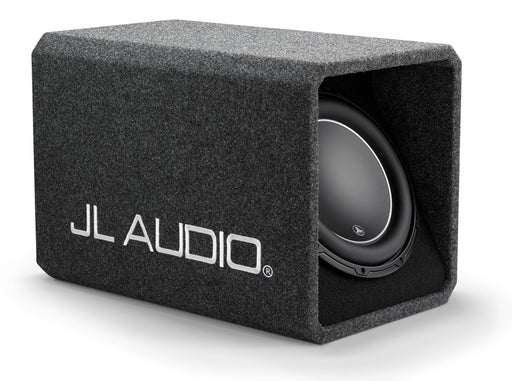 JL AUDIO Enclosed Subwoofer System With Single 12W6V3-D4 Subwoofer Driver, Dark Gray / Black Carpet (600 W, 2 Ω) [Ported Enclosure] -HO112-W6v3