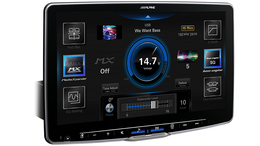 Alpine Halo11 11” High-Res Audio Receiver with Wireless Apple CarPlay / Wireless Android Auto / HDMI / USB / Dual Camera / Bluetooth / Hi-Res Audio Wireless // DAB+-VES1G4-F511A