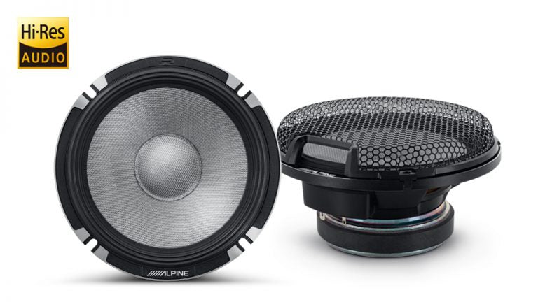 Alpine R2-S653 Next-Generation 6-1/2” (16.5cm)  3-Way Component PRO Edition Speakers