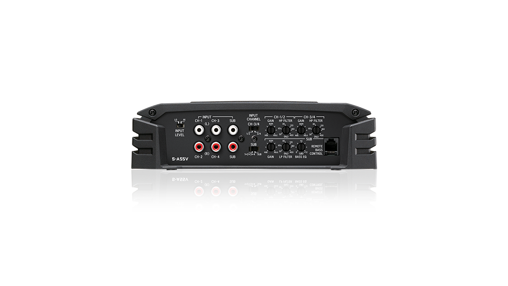 Alpine S-A55V S-Series Digital 4 Channel 1100W Amplifier