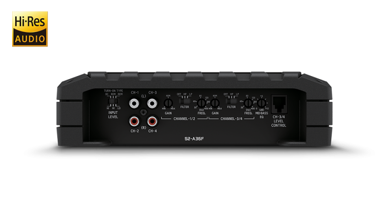 Alpine S2-A36F 4-Channel Digital Power Amplifier