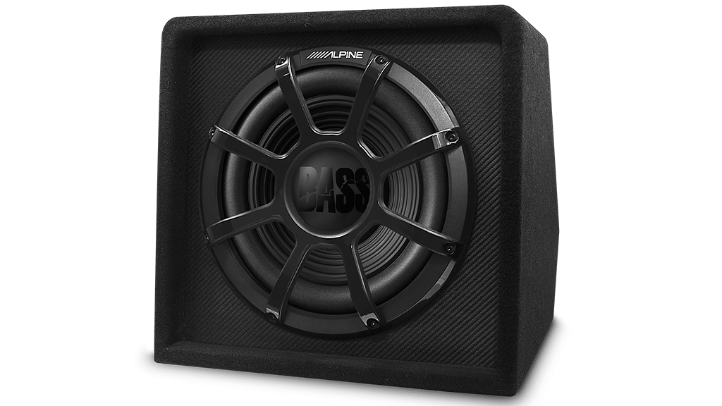 Alpine SBW-S12S4 Bass Series 750W 12" Single Subwoofer Enclosure