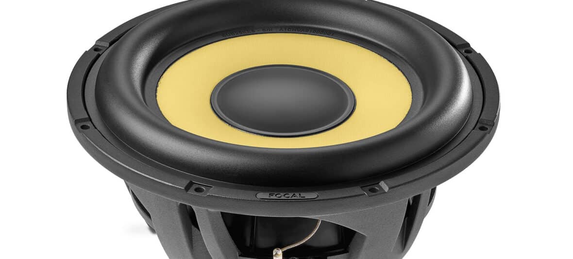 Focal Sub 25 Kxs K2 Power Series 10" 4-Ohm Shallow-Mount Component Subwoofer