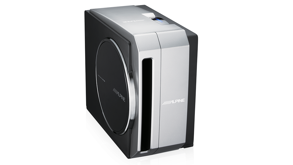 Alpine SWE-3000 10” Compact Powered Subwoofer System