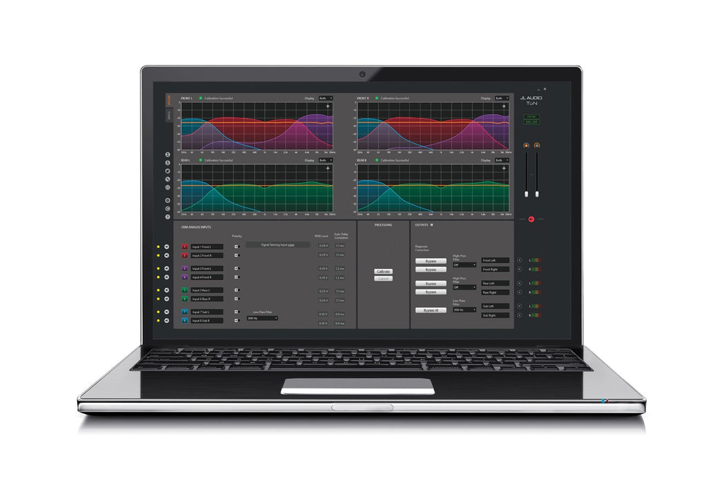 JL AUDIO Oem Integration Dsp With Automatic Time Correction And Digital Eq (8-Channel Inputs/4-Channel Stereo + 2 Subwoofer Rca Outputs) -FIX-86