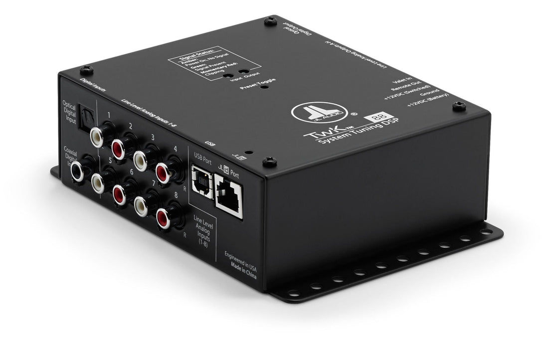 JL AUDIO System Tuning Dsp Controlled By Tün Software, 8-Channel Analog & Digital Inputs / 8-Ch. Analog Outputs -TWK-88