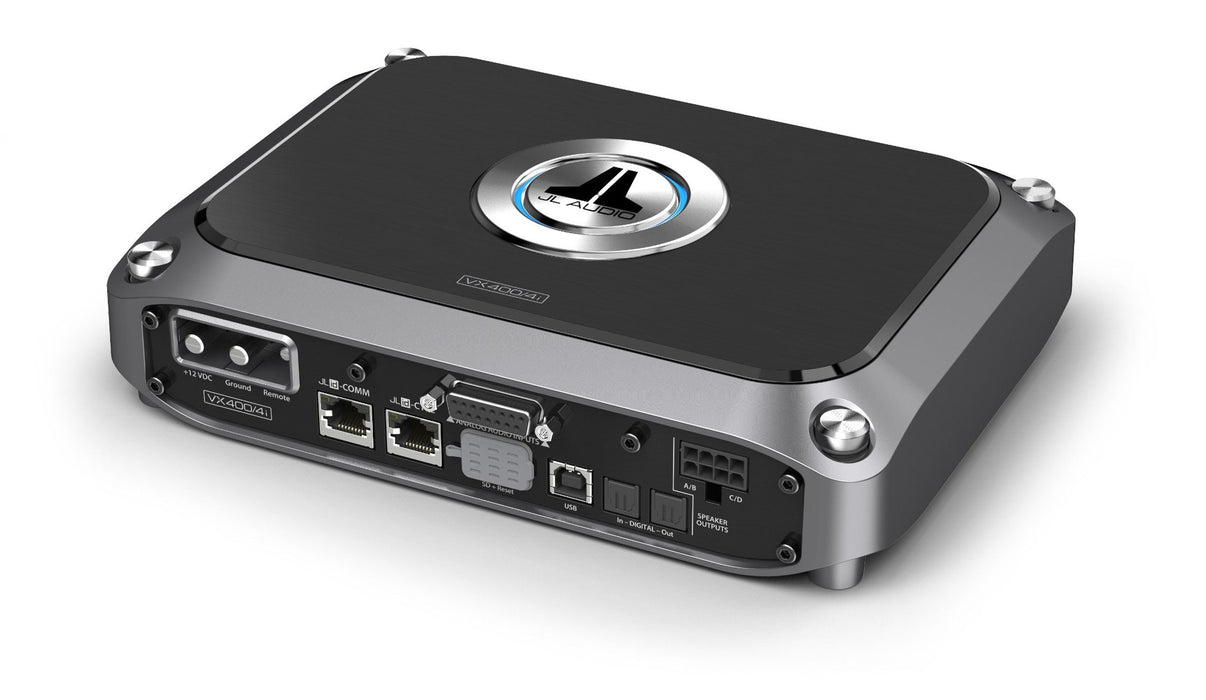 JL AUDIO 4-Channel Class D Full Range Amplifier With Integrated Dsp -VX400/4i