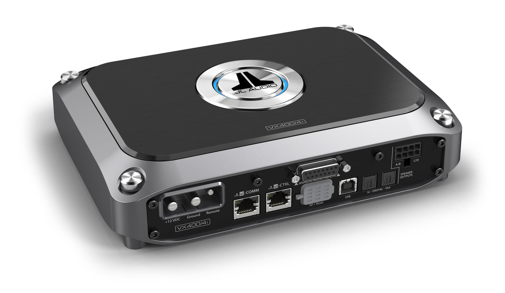 JL AUDIO 4-Channel Class D Full Range Amplifier With Integrated Dsp -VX400/4i