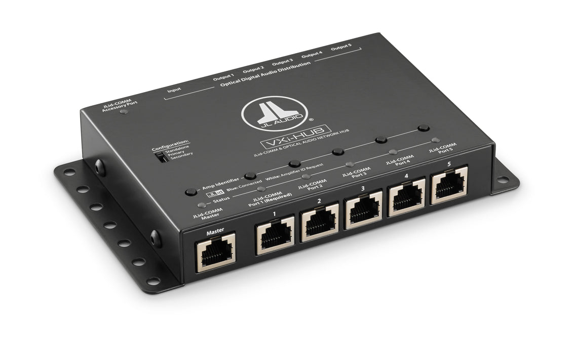 JL AUDIO Optical Audio Network Hub To Suit  Vxi Amplifiers - VXi-HUB
