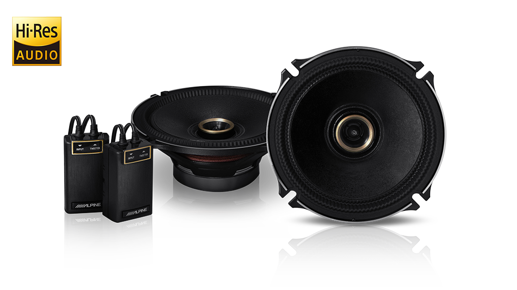 Alpine X-170C X-Premium Sound 6.5″ Coaxial Speakers