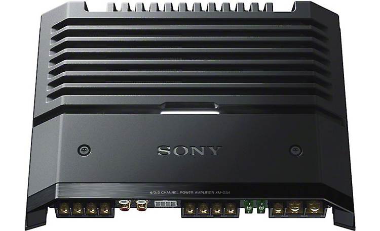 SONY 4-Channel Car Amplifier — 70 Watts Rms X 4 -XM-GS4