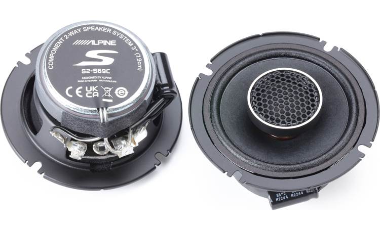 Alpine S2-Series 6" X 9" Component Speakers-S2-S69C