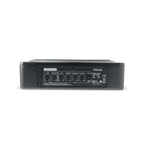 Focal Isub Active 2.1  Ultracompact Amplifier 20Cm (8") And 2 Channel Amplifier -ISUB ACTIVE 2.1