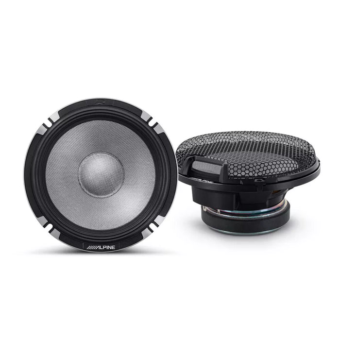 Alpine R2-Pro Series 6-1/2" 2-Way Component Speakers-R2-S652-PRO