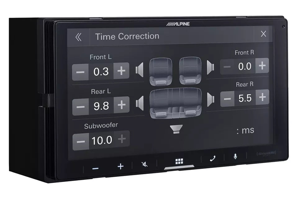 Alpine 7" Audio Visual Receiver With Wired Apple Carplay -Ilx-W670A