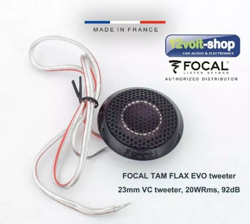 Focal Tam Tweeter (Performance Flax Evo Series) Tweeter. Price For 1 Pc.