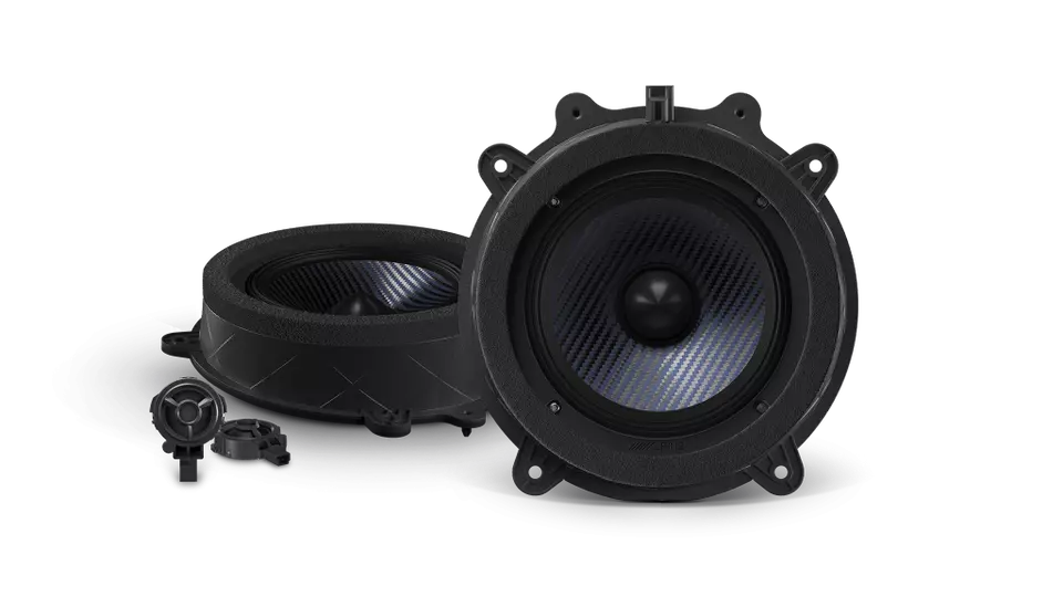 Alpine Tesla Component 50Rms 6.5" Mid 1" Soft Dome Tweeter -EV-65CF-T