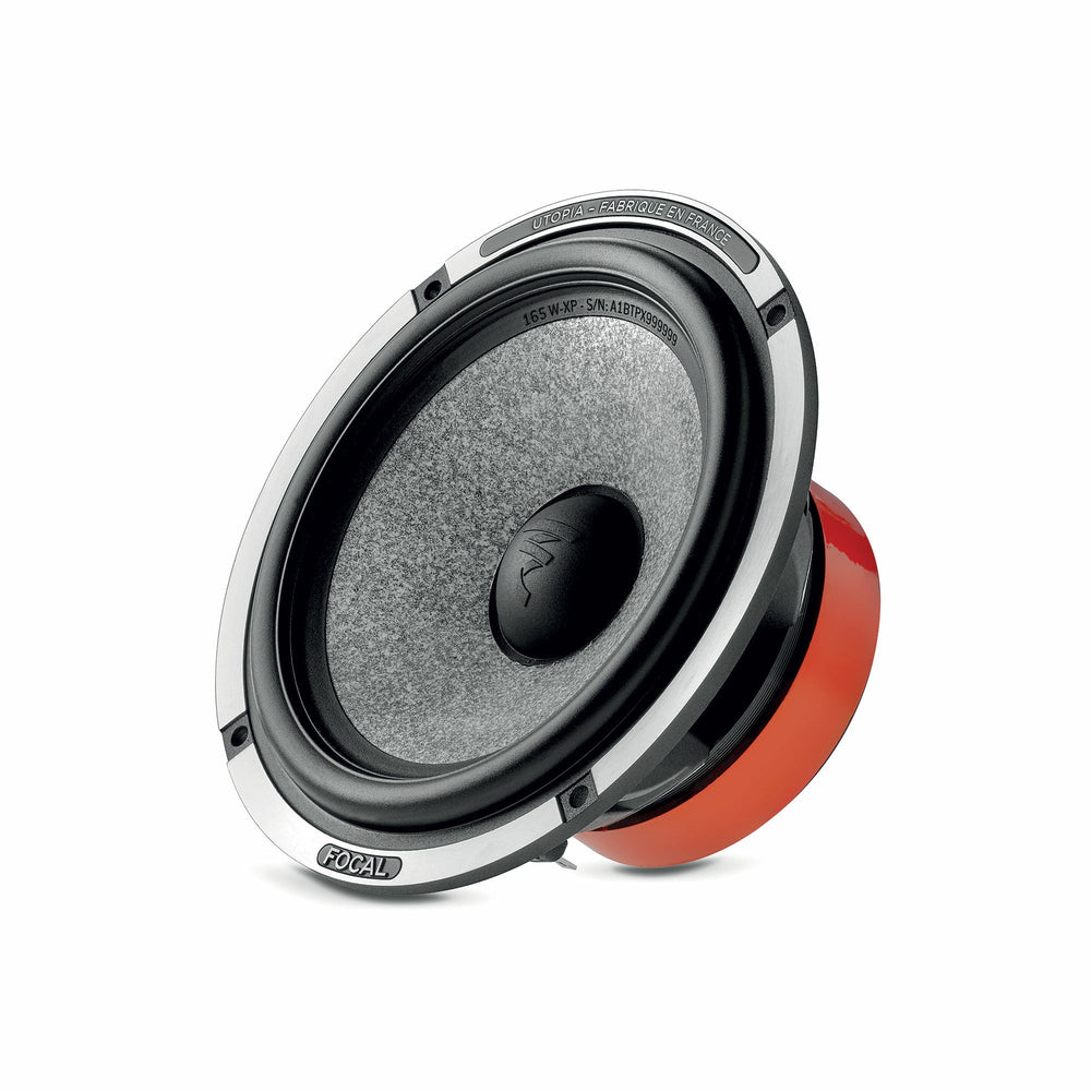 FOCAL 6.5” Utopia 2-Way Component Kit With Crossovers, Bi-Amp Capable, 2 Ohm, 60Hz-40Khz | -165W-XP