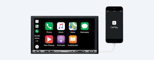 Sony XAVAX3000 17.6cm (6.95") Apple CarPlay / Android Auto™ Media Receiver