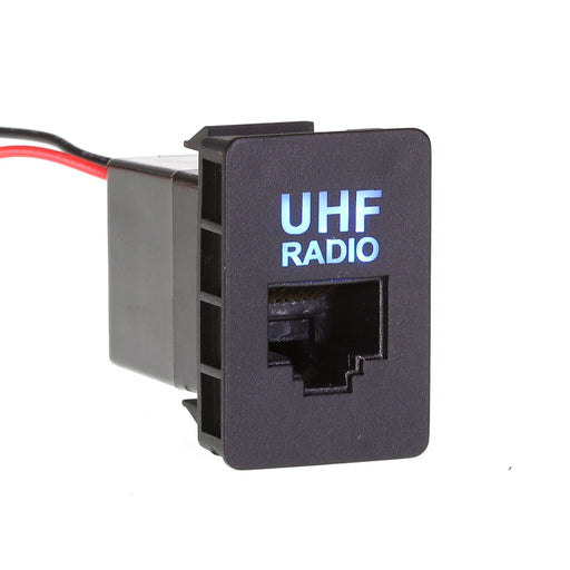 Aerpro ARJ45TO7 UHF Radio Microphone RJ45 Pass-through Connector for Toyota