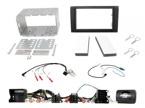 Aerpro FP9202K Double DIN Facia for Audi A4 (B6, B7)