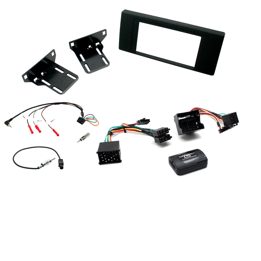 Aerpro FP9221K Double DIN Facia Kit for BMW X5 (Matte Black)