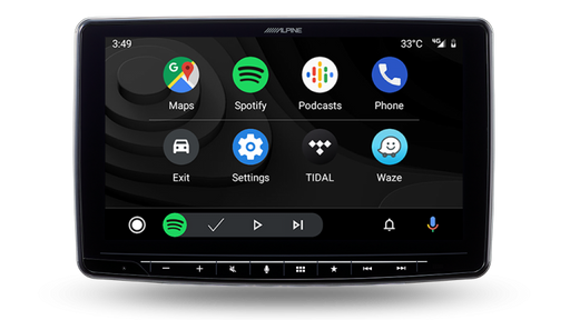 Alpine iLX-F269E Halo9 9” Apple CarPlay / Android Auto / Customisable Widgets / USB / Bluetooth /  FLAC