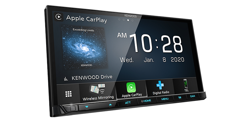 Kenwood DMX-8520DABS Digital Media Receiver with 7.0" WVGA Display