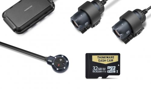 THINKWARE M1D32 Front & Rear Bike Camera Pack (with 32GB Micro SD card)