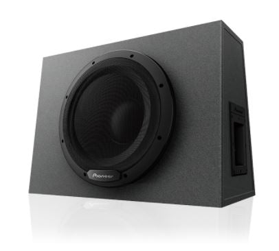 Pioneer TS-WX1210A 12" 1300W Class-D 30cm active sealed subwoofer enclosure, 1300W Max, 350W Nom, 279 x 380 x 528mm (with built-in Amplifier)