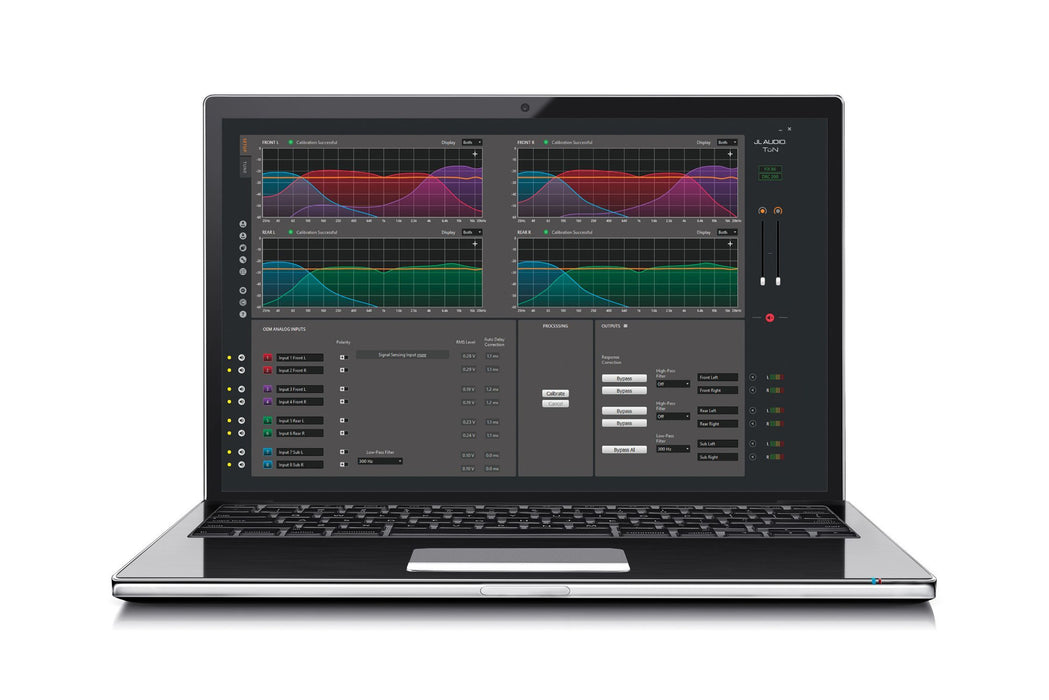 JL Audio FIX-86 OEM Integration DSP with Automatic Time Correction and Digital EQ (8-channel Inputs/4-channel Stereo + 2 Subwoofer RCA Outputs)