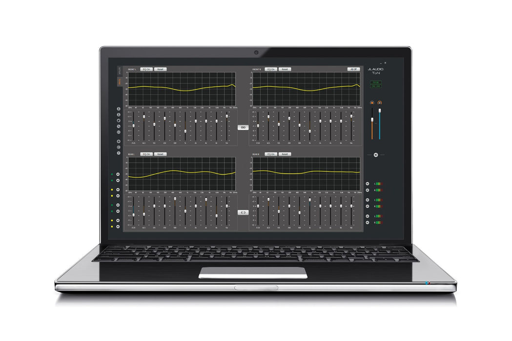 JL Audio FIX-86 OEM Integration DSP with Automatic Time Correction and Digital EQ (8-channel Inputs/4-channel Stereo + 2 Subwoofer RCA Outputs)