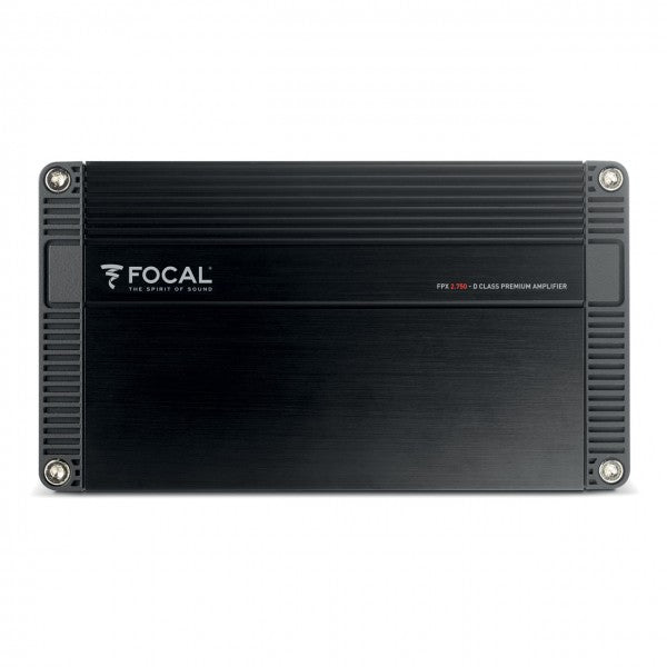 (NLA) FOCAL FPX2.750 2-channel Compact Amplifier, D Class, 2 x 220W RMS (4Ω), 2 x 385W RMS (2Ω), 1 x 770W RMS (4Ω bridged)